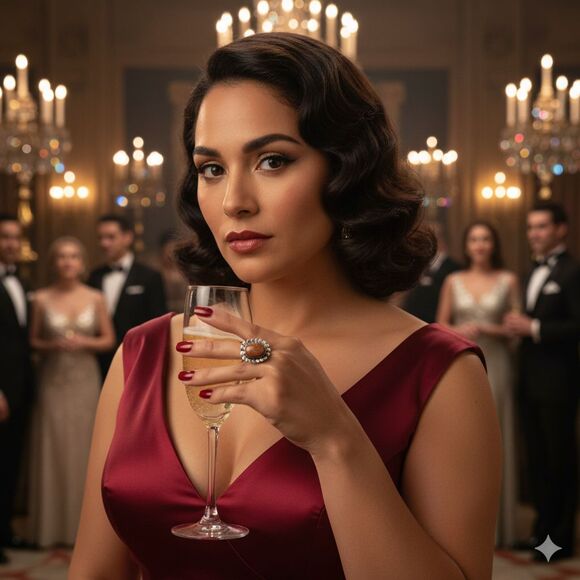 Vintage Goldstone Ring Silver Tone Oval Cabochon Boho Statement 1970s Retro - Picture 2 of 9